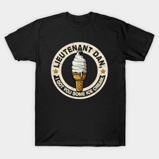 Lieutenant Dan Ice Cream T-Shirt